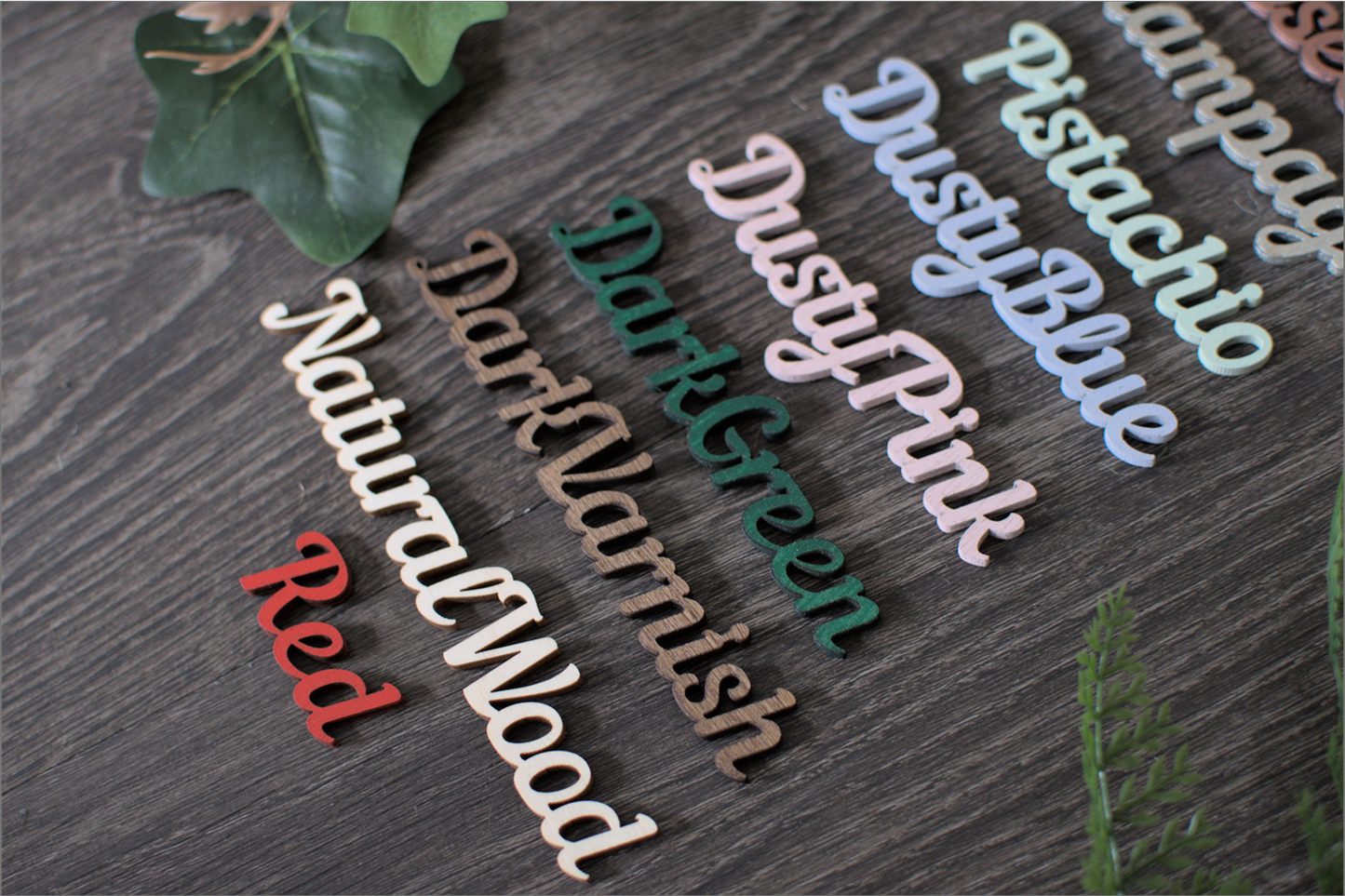 Laser Cut Place Names, Wedding Place Names, Wooden Place Names, Wedding Favours